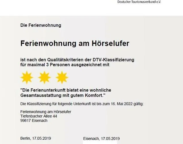 Ferienwohnung Am Hoerselufer