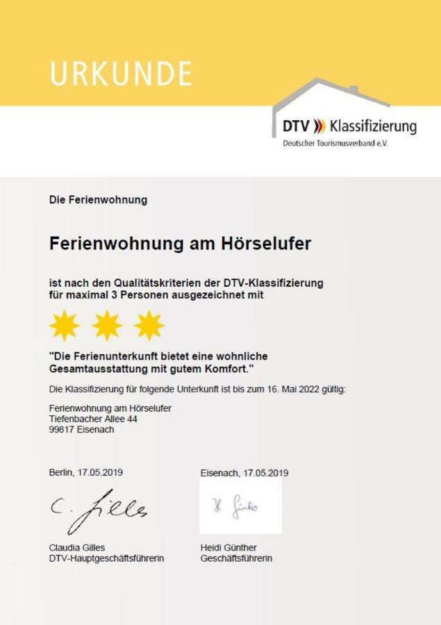 Appartamento Am Hoerselufer *